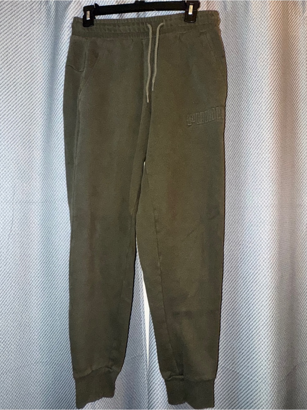 Green Puma Joggers